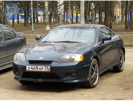 о449нр76, Hyundai Tiburon