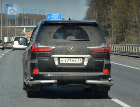 к777мх77, Lexus LX