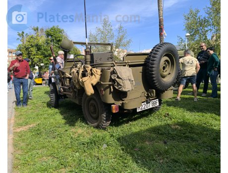 H 2207 BBF, Willys MC (M38 Jeep)