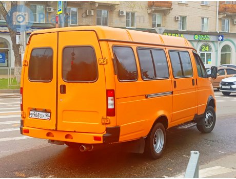 в968оу95, GAZ 3221 ГАЗель