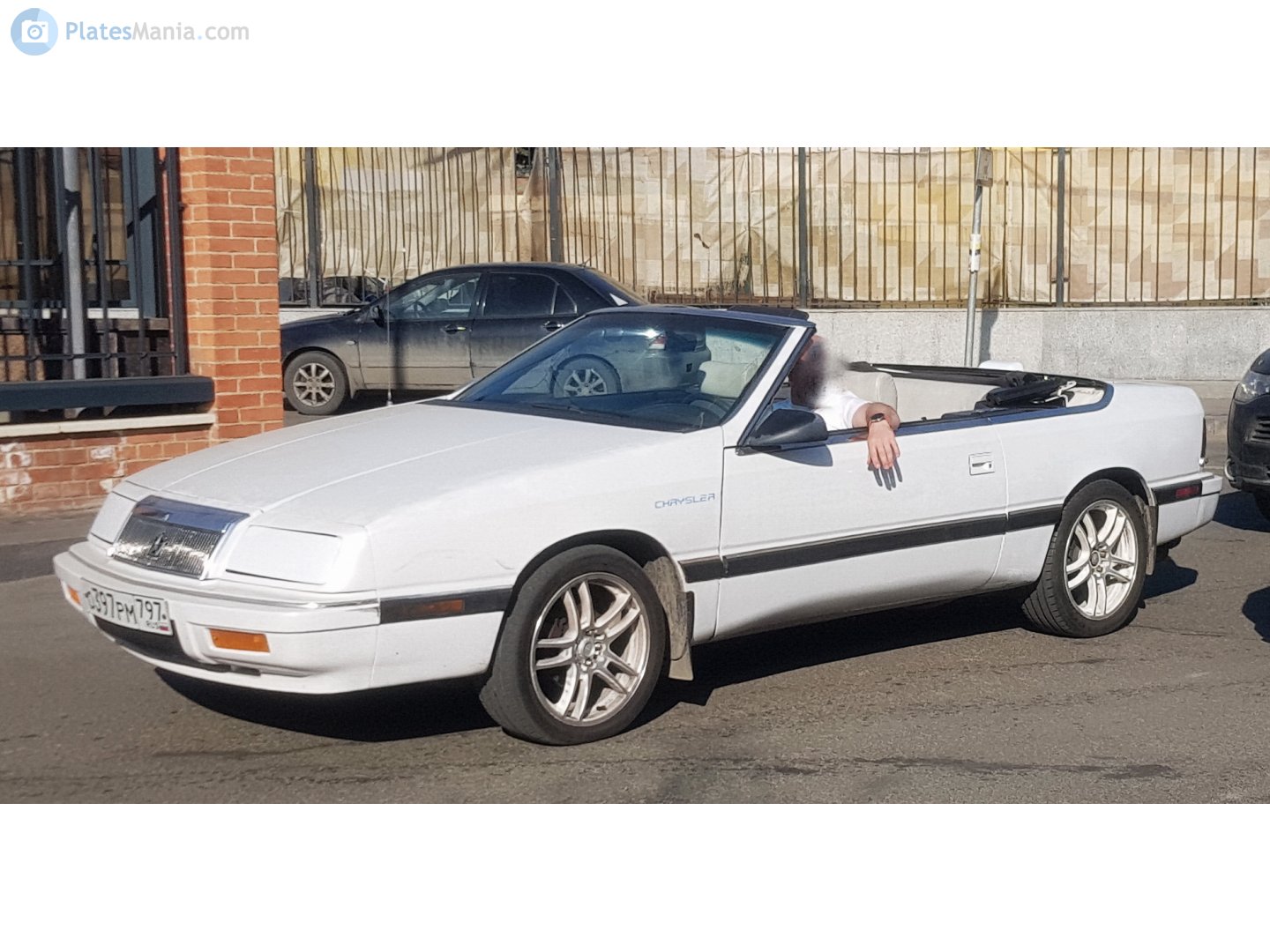 о 397 рм 797, Chrysler LeBaron 3rd gen Convertible, 1986–1992