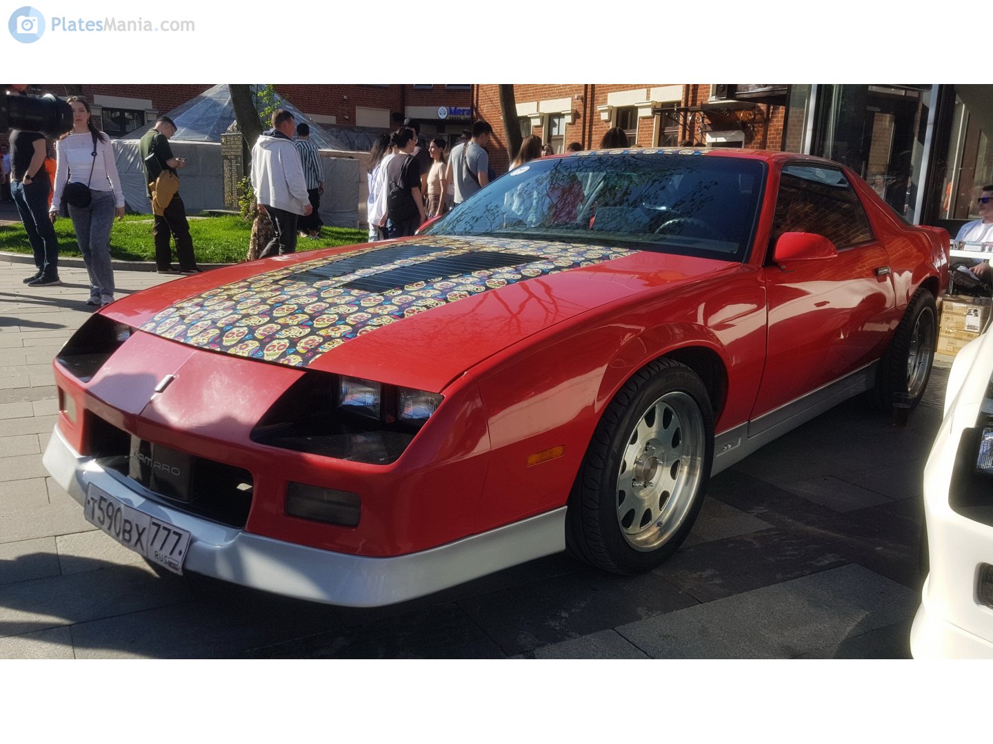 т 590 вх 777, Chevrolet Camaro 3rd gen Coupé (F III), 1981–1992