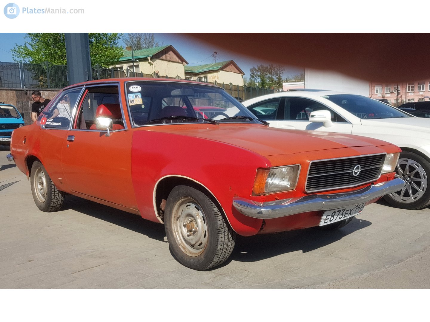 е 873 ех 147, Opel Rekord 4th gen 2-door Sedan (D), 1972–1977