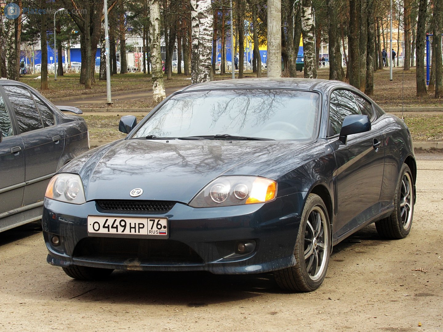 о 449 нр 76, Hyundai Tiburon 2nd gen (GK), 2002–2006