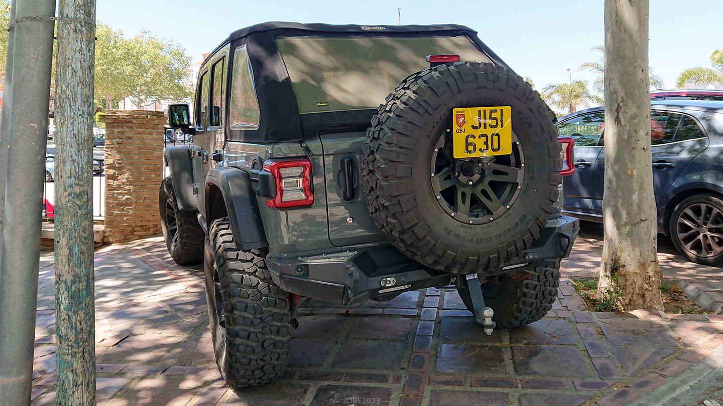 J151630, Jeep Wrangler 4th gen 5-door SUV (JL), 2018–