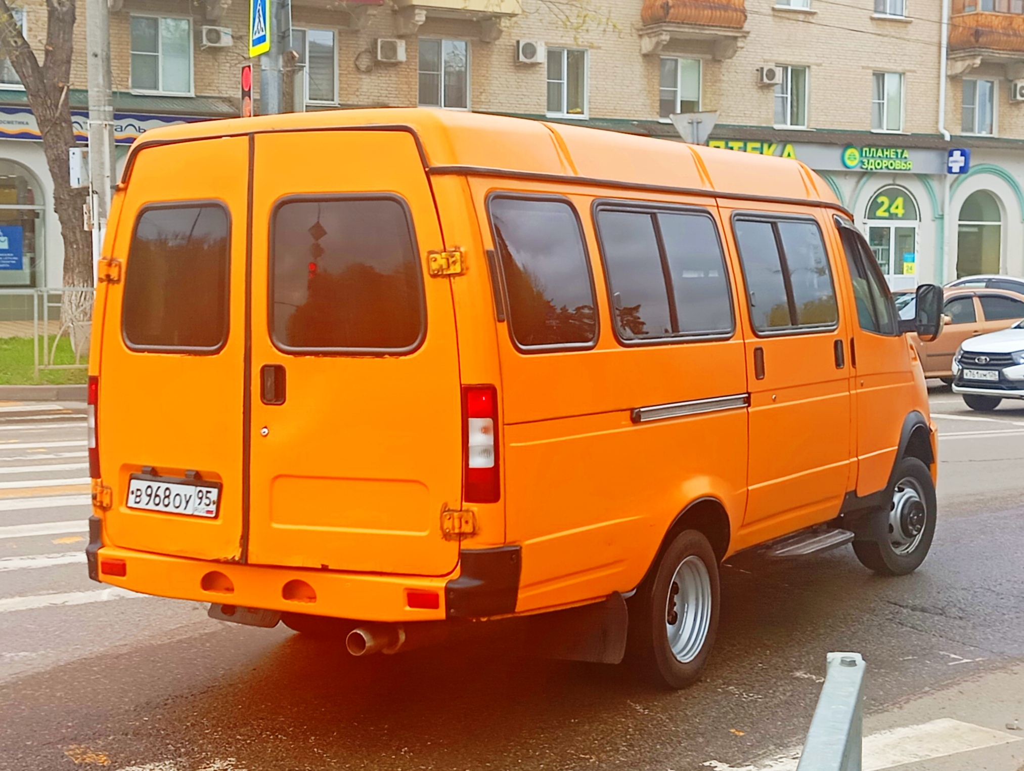 в 968 оу 95, GAZ 3221 ГАЗель 2-3221 Minibus, facelift, 2003–