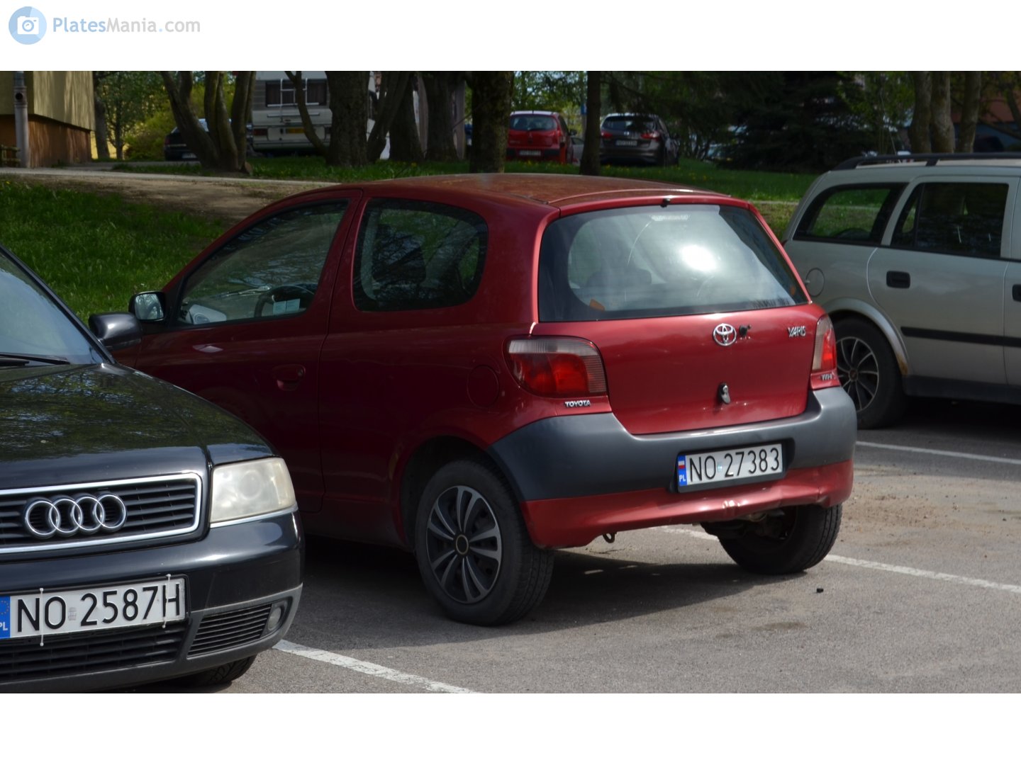 NO 27383, Toyota Yaris 1st gen 3-door Hatch (XP10), 1999–2005