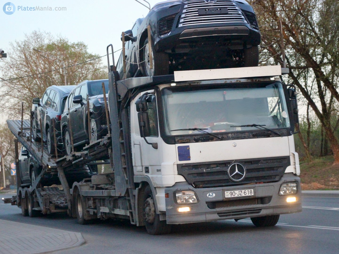 90 JZ 618, Mercedes-Benz Actros 2nd gen (MP2/MP3), 2002–2020