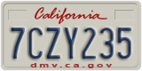 California, Passenger Car (1ABC234)