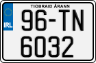 License plate of Ireland, Regular plates