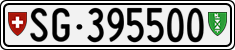 License plate of Switzerland, Cars