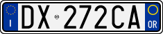 License plate of Italy, Cars (1994 year series)