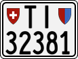 License plate of Switzerland, Motorcycles