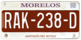 Morelos, Cars (AAA-000-A)