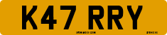 License plate of the United Kingdom, 1983 year system