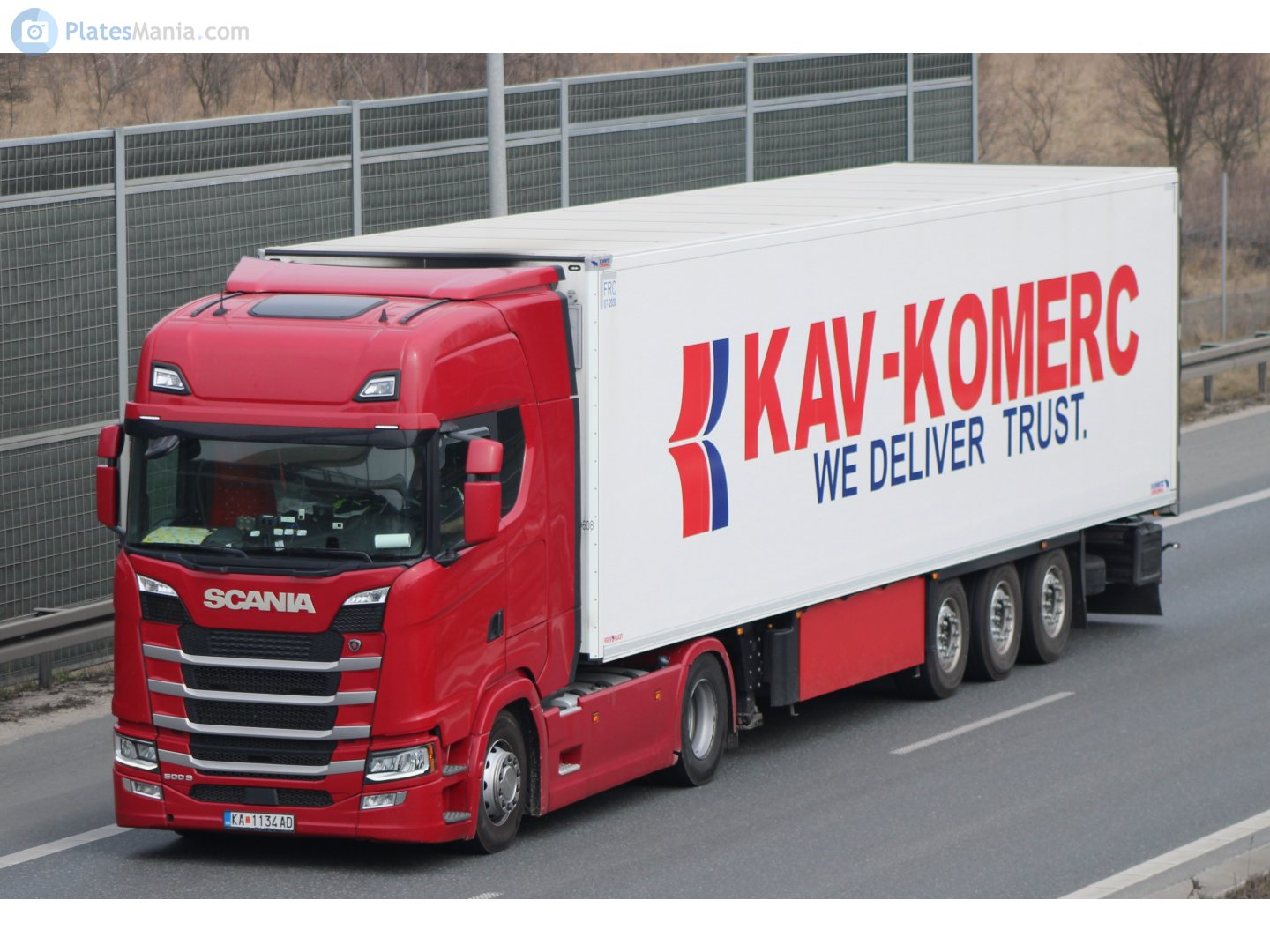 KA 1134 AD, Scania S-Series 1st gen, 2016–