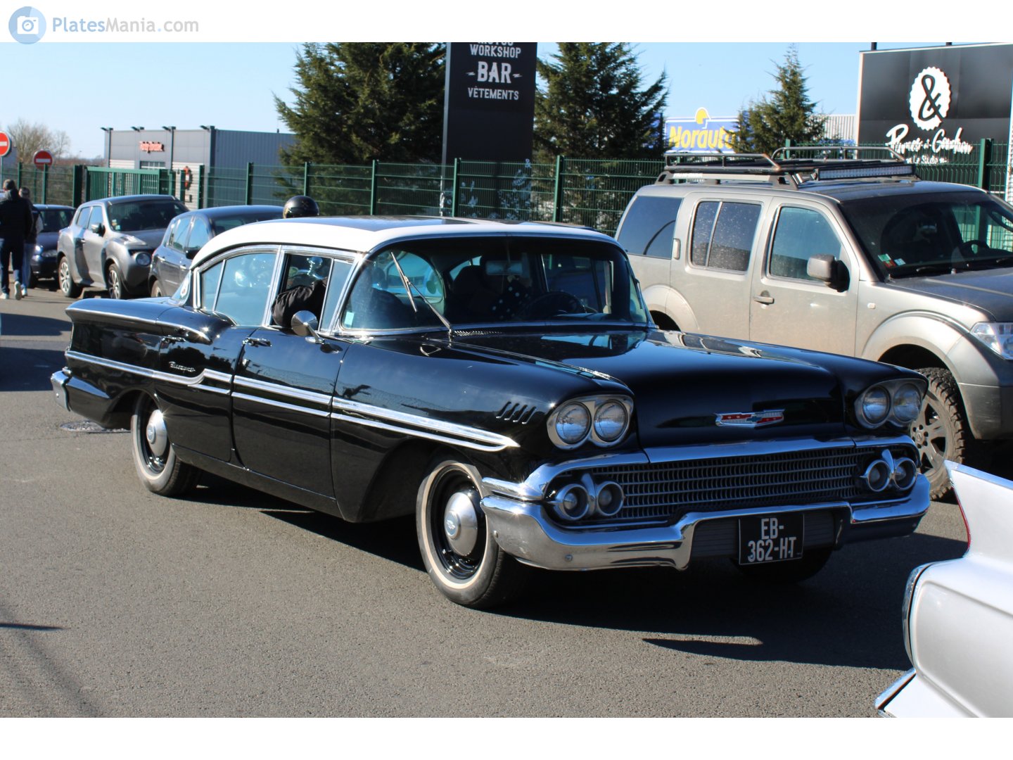 EB-362-HT, Chevrolet Biscayne 1st gen 1958 4-door Sedan (1549/1649; B-body), 1957–1958