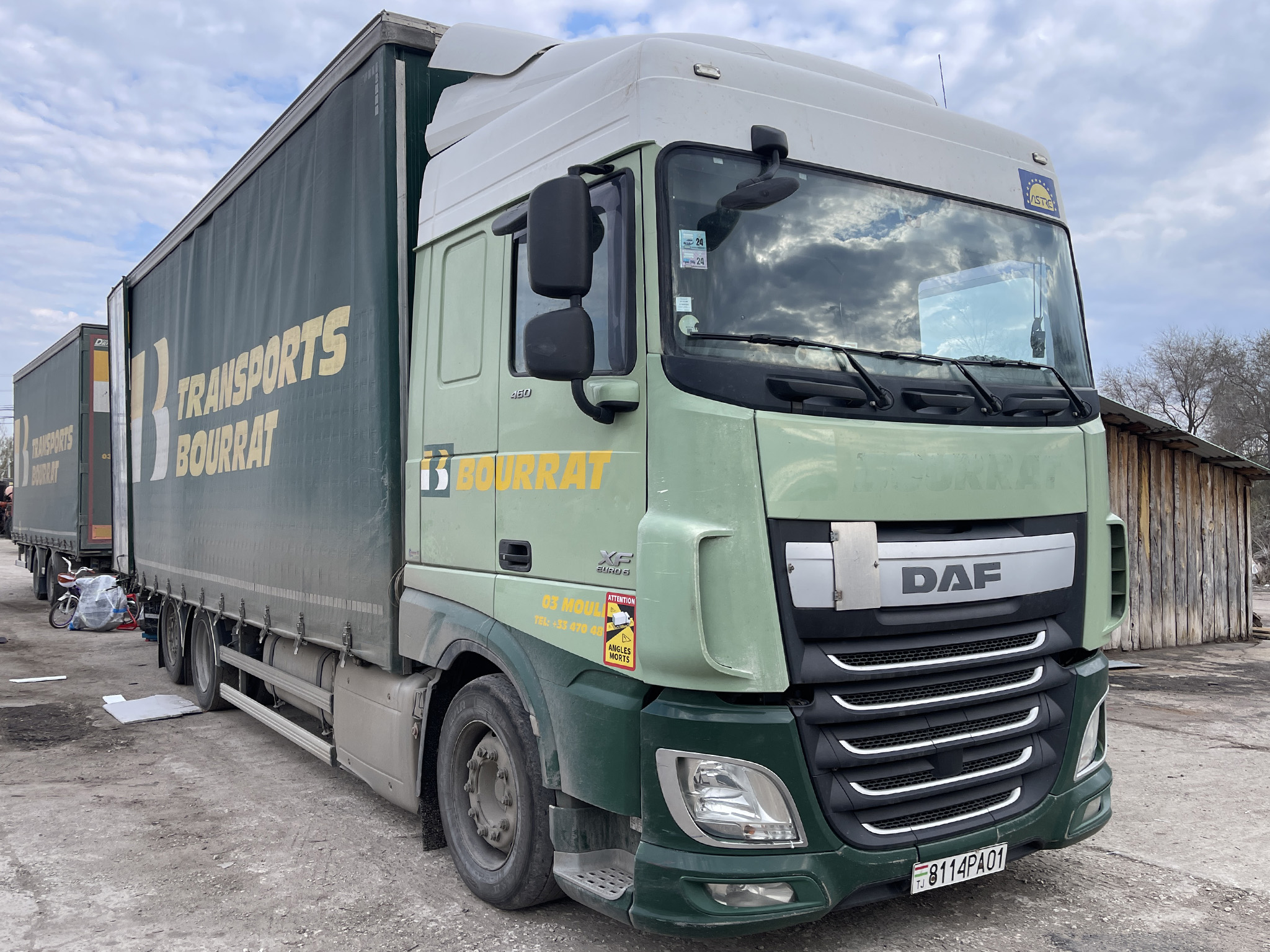 8114PA01, DAF XF 4th gen, 2013–2017