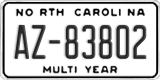 North Carolina, Multi Year (AB-12345)