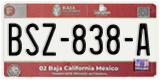 Baja California, Cars (AAA-000-A)