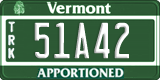 Vermont, Apportioned (12A34)