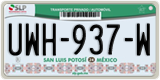 San Luis Potosí, Cars (AAA-000-A)