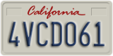California, Passenger Car (1ABC234)
