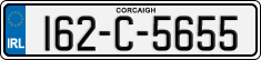 License plate of Ireland, Regular plates