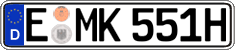 German license plate, Plates for oldtimers (type 