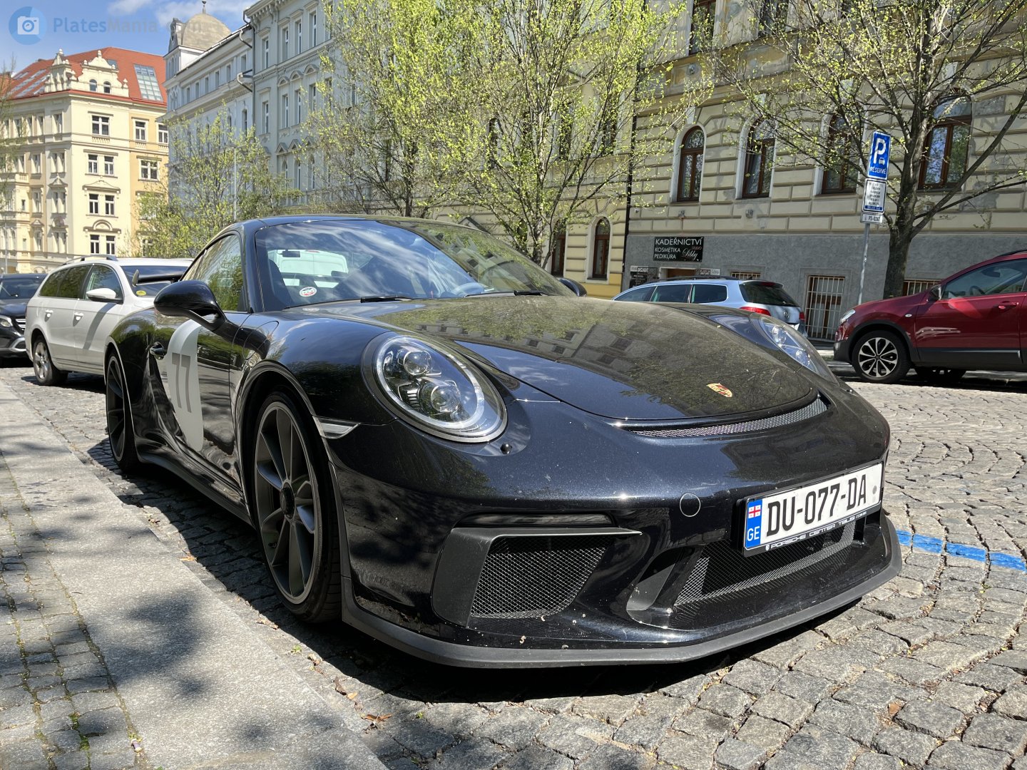DU-077-DA, Porsche 911 7th gen Coupé (991.2), facelift, 2015–2019