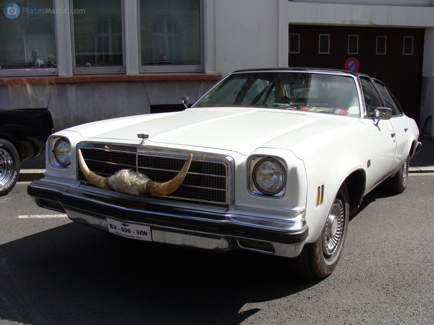BN-596-WW, Chevrolet Chevelle 3rd gen 1976/1977 4-door Sedan (29; A-body), 3rd facelift, 1975–1977