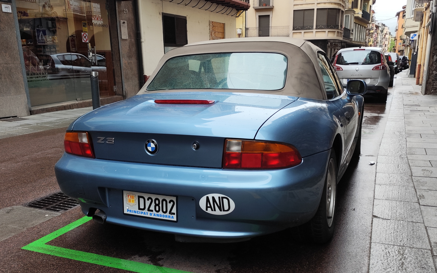 D 2802, BMW Z3 1st gen Roadster (E36/7), 1995–2002