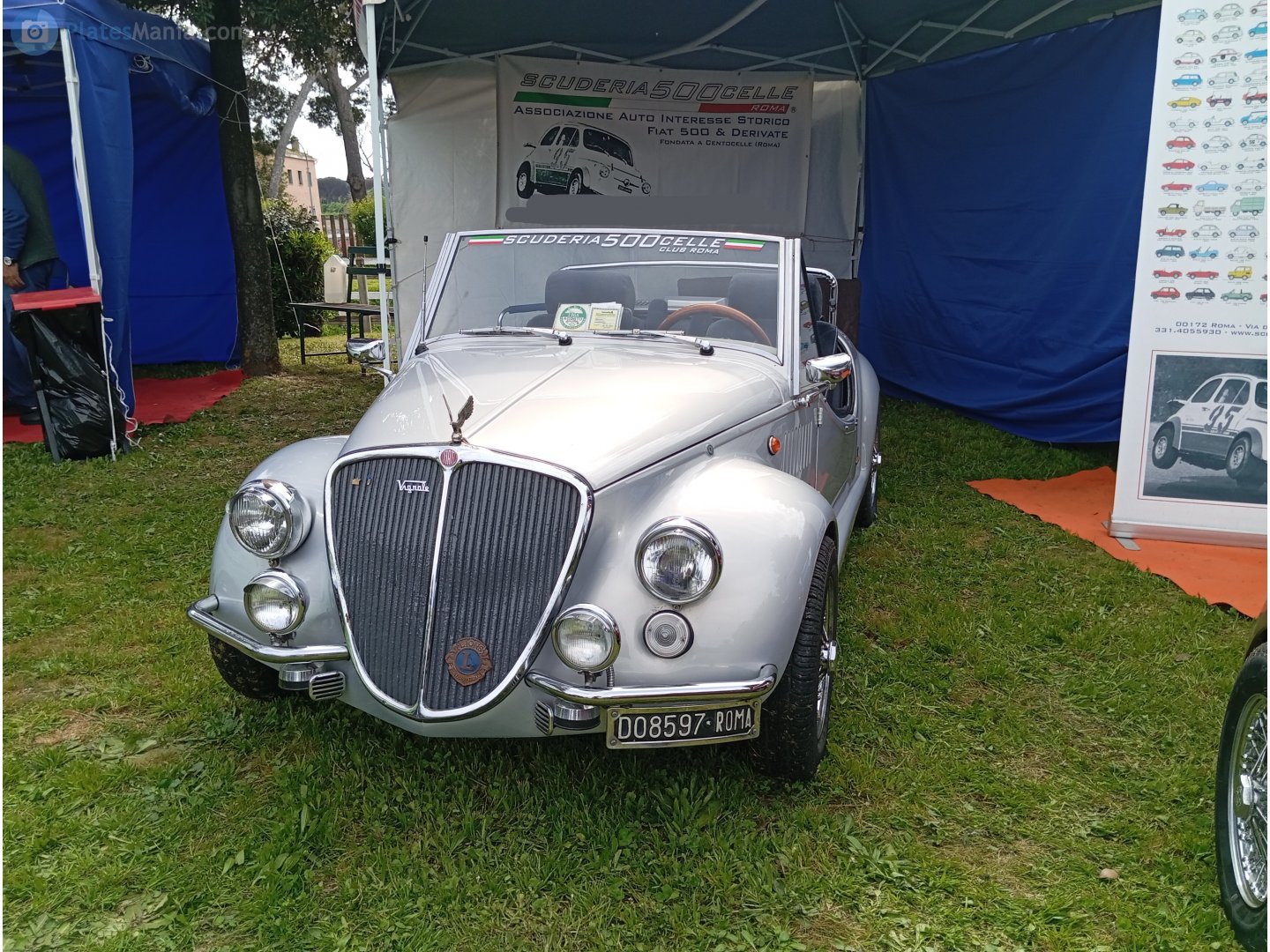 Roma D08597, FIAT 500 1st gen Gamine, 1967–1971