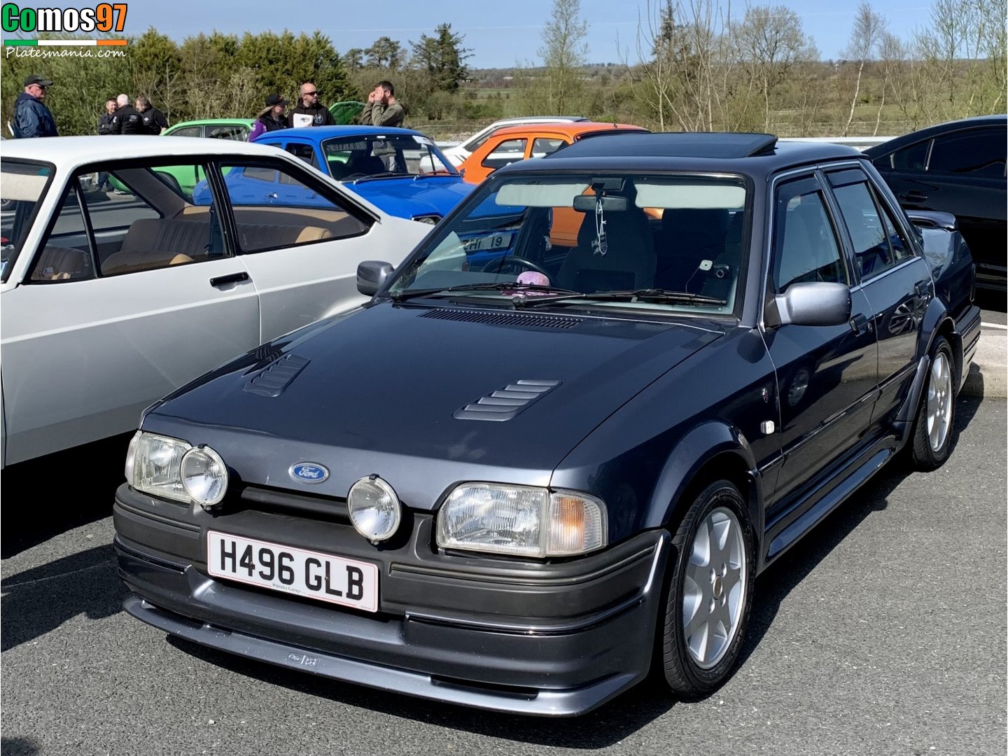 H496GLB, Ford Orion 1st gen (AFF), facelift, 1986–1990