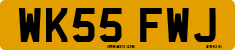 License plate of the United Kingdom, 2001 year system