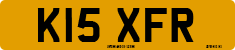 License plate of the United Kingdom, 1983 year system