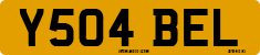 License plate of the United Kingdom, 1983 year system