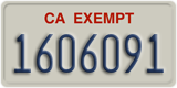 California, Exempt (1234567)