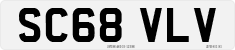 License plate of the United Kingdom, 2001 year system