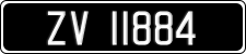 License plate of Ireland, Oldtimers