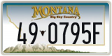 Montana, 1-12345A / 10-1234A