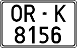 License plates of Spain, 1971 year series
