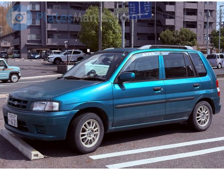 広島 53 た 621, Ford Festiva Mini Wagon