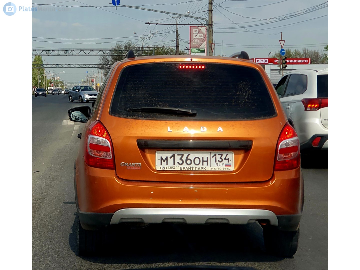 м 136 он 134, Lada (VAZ) 2194 Kalina/Granta 2194 Granta Cross, 2019–