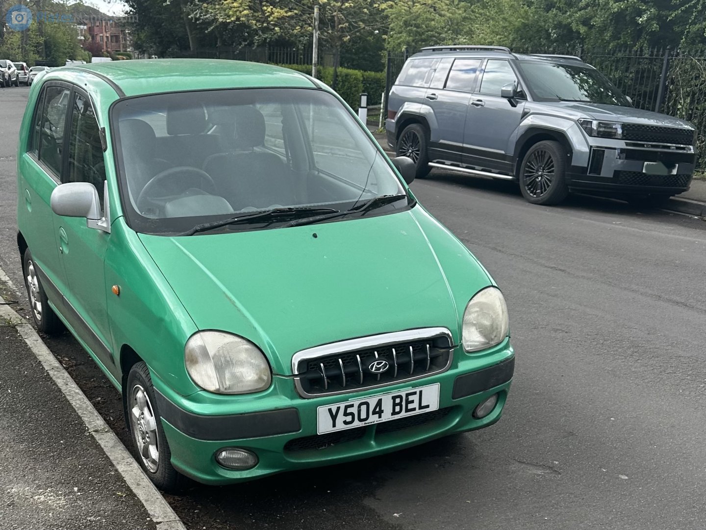 Y504BEL, Hyundai Amica 1st gen (MX; UK-market), 1999–2004