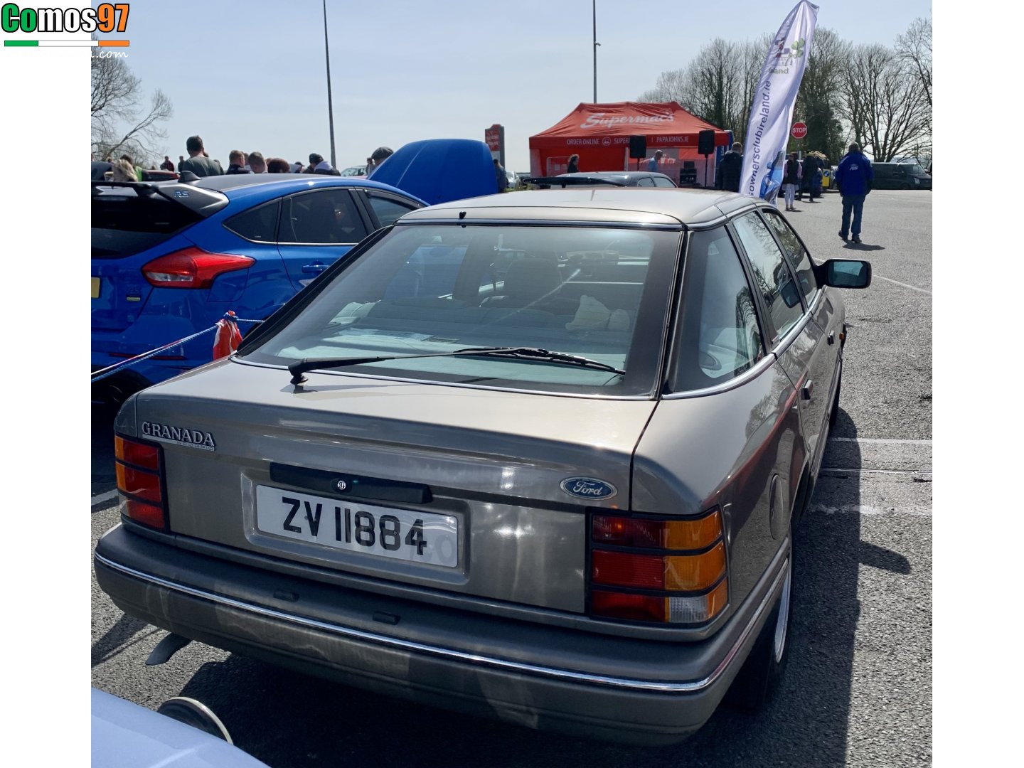 ZV 11884, Ford Granada 3rd gen Liftback (DE1; UK-market), 1985–1992