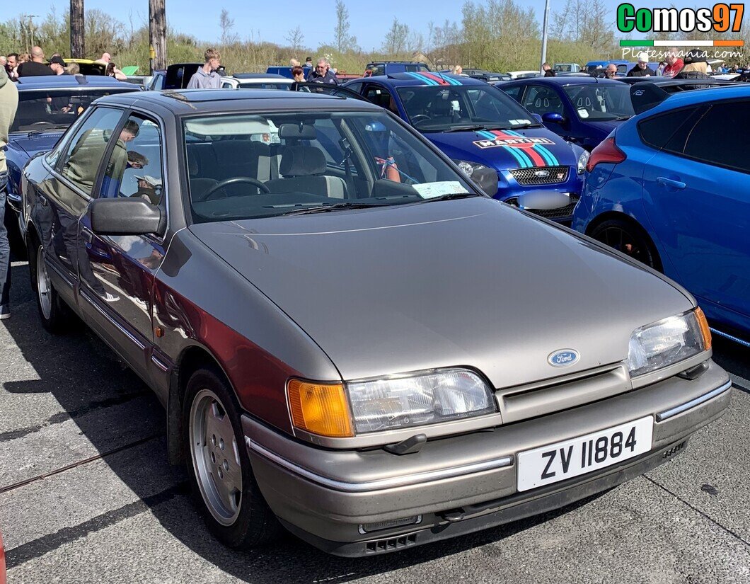 ZV 11884, Ford Granada 3rd gen Liftback (DE1; UK-market), 1985–1992