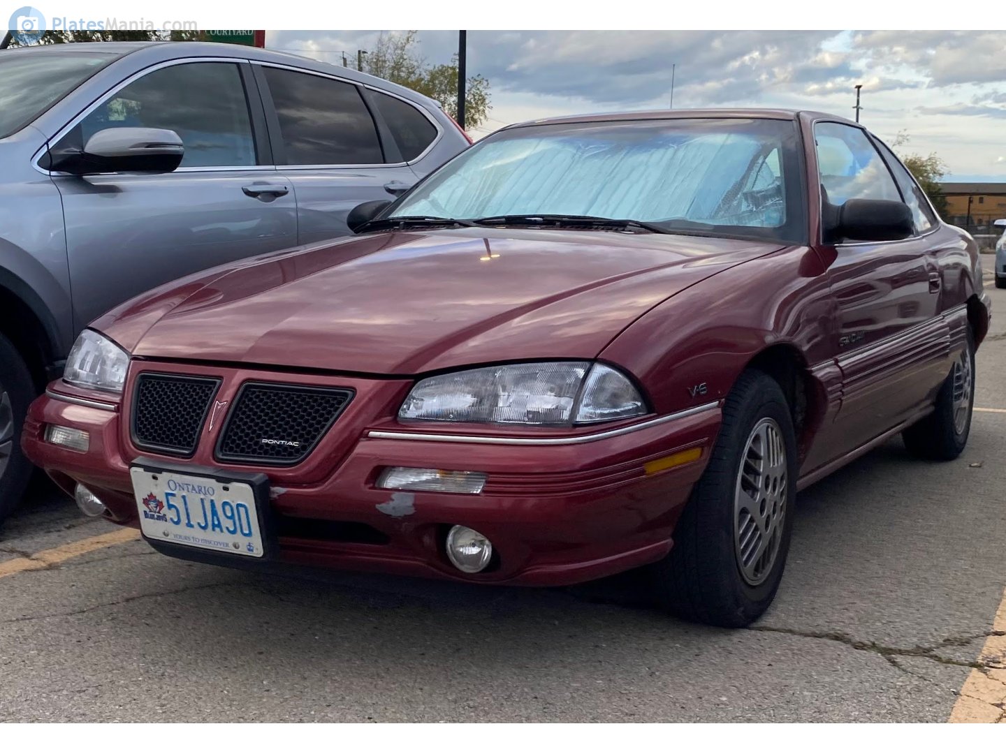 51JA90, Pontiac Grand Am 4th gen 2-door Coupé (N-body), 1991–1995