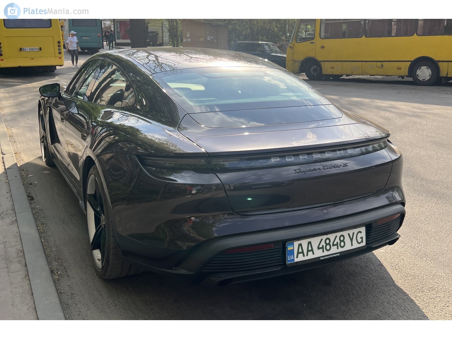 AA 4848 YG, Porsche Taycan 1st gen Sedan (9J1), 2019–2024
