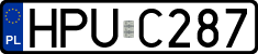 License plates of Poland, Authorities